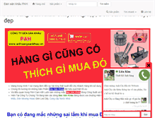 Tablet Screenshot of anhsangsankhau.vn